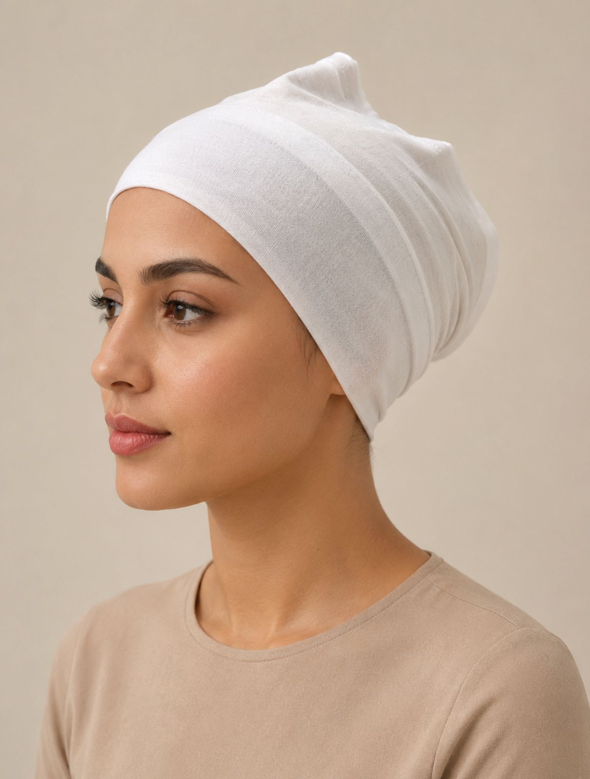 Premium Cotton tube cap – Soft Breathable Hijab Inner Cap for Women